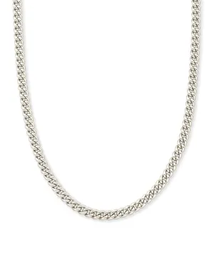 Ace Chain Necklace - Silver