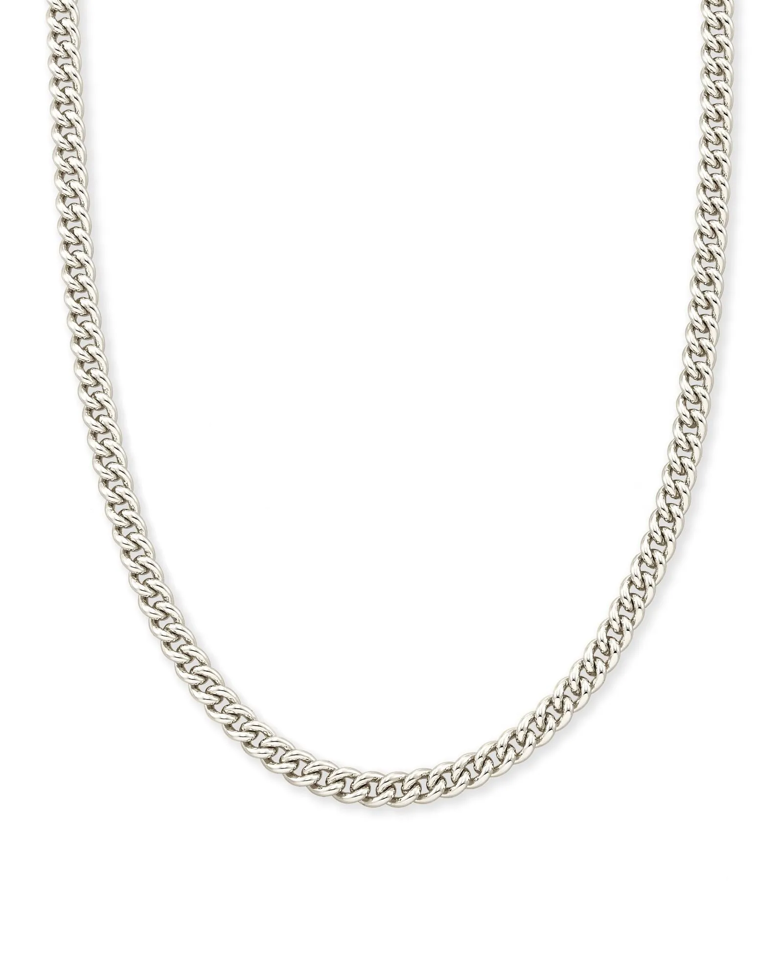 Ace Chain Necklace - Silver