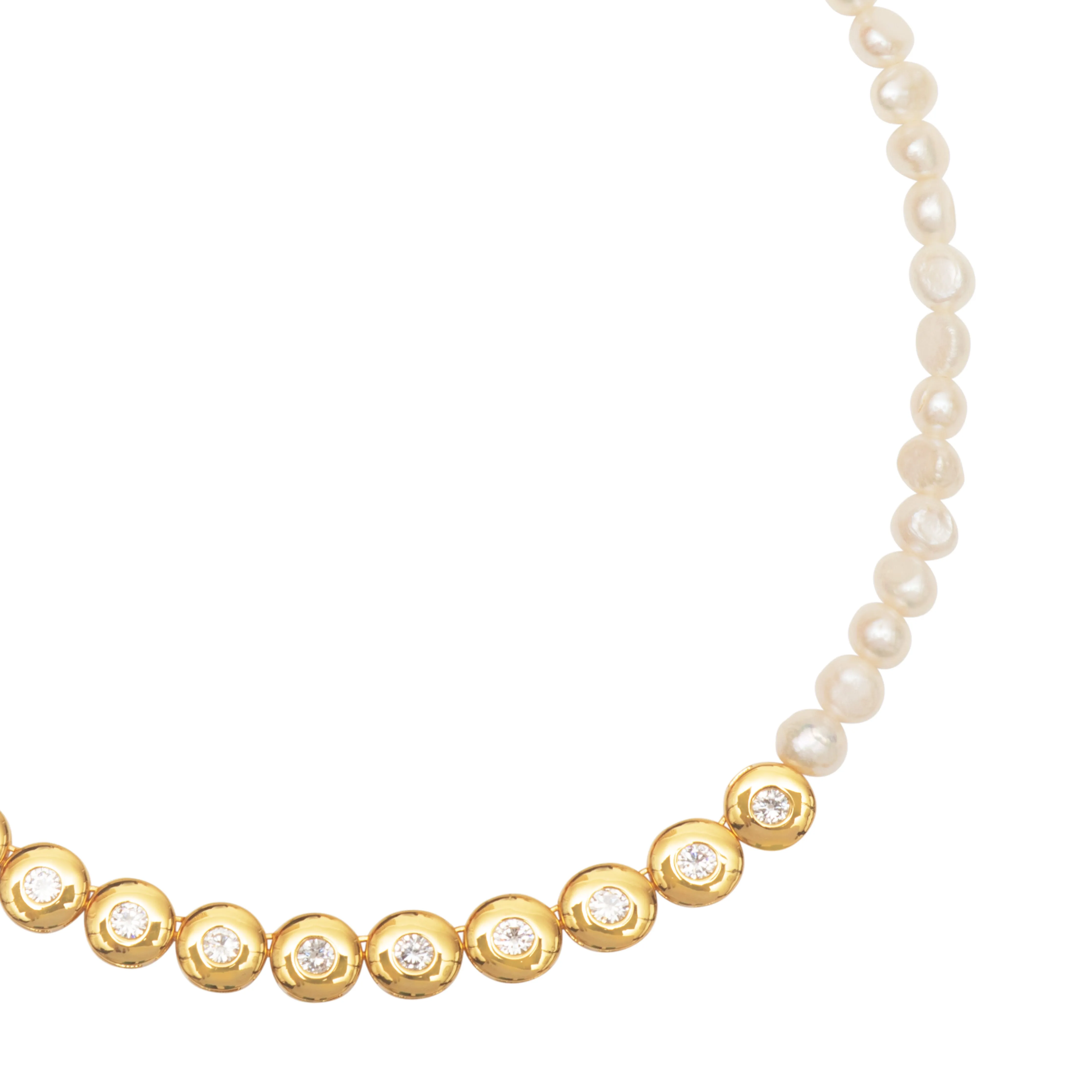 Aspen Necklace Pearl