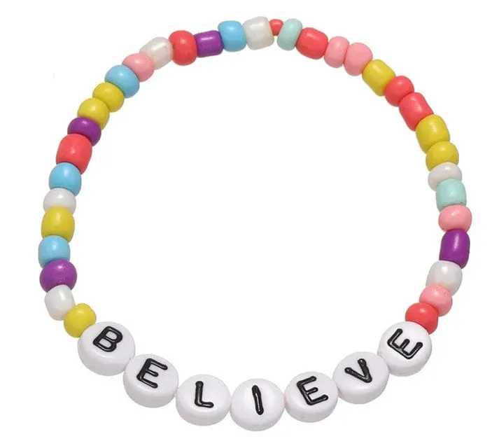 Beaded Friendship Stretch Bracelet