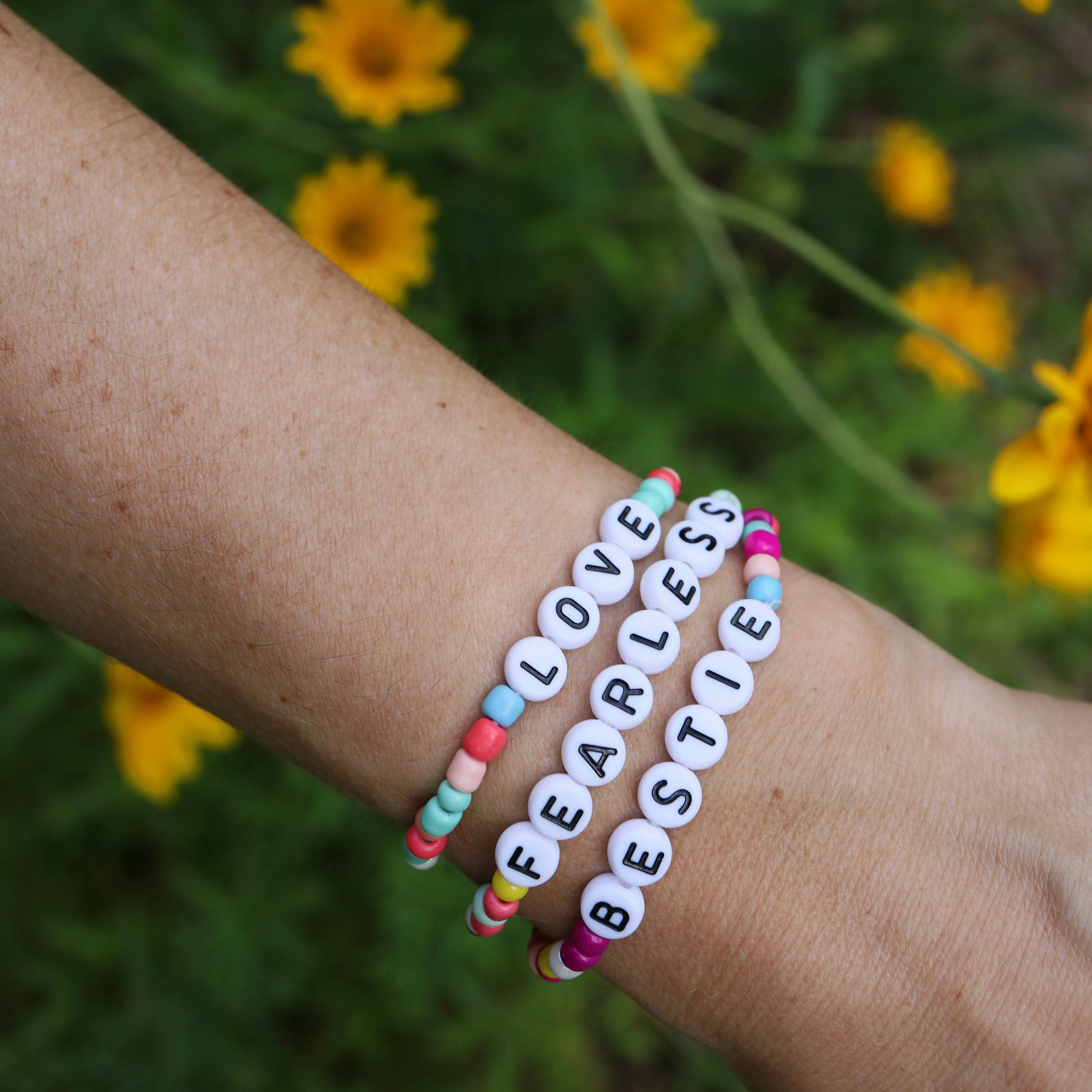 Beaded Friendship Stretch Bracelet