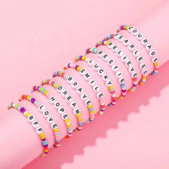 Beaded Friendship Stretch Bracelet