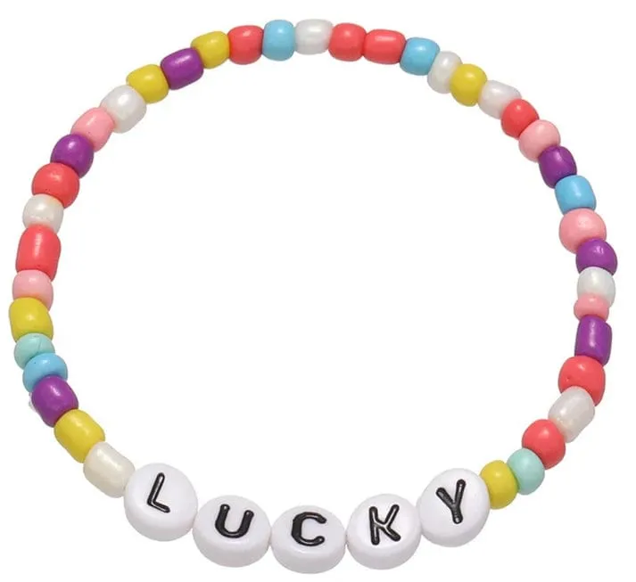 Beaded Friendship Stretch Bracelet