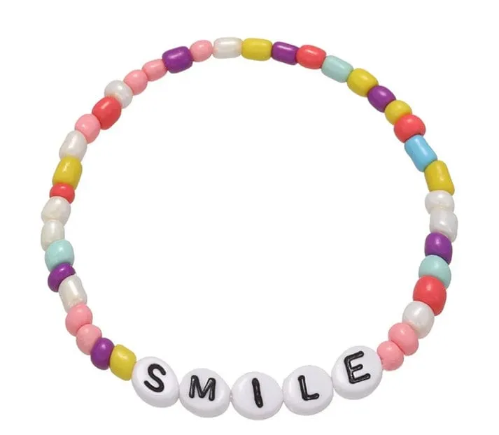 Beaded Friendship Stretch Bracelet