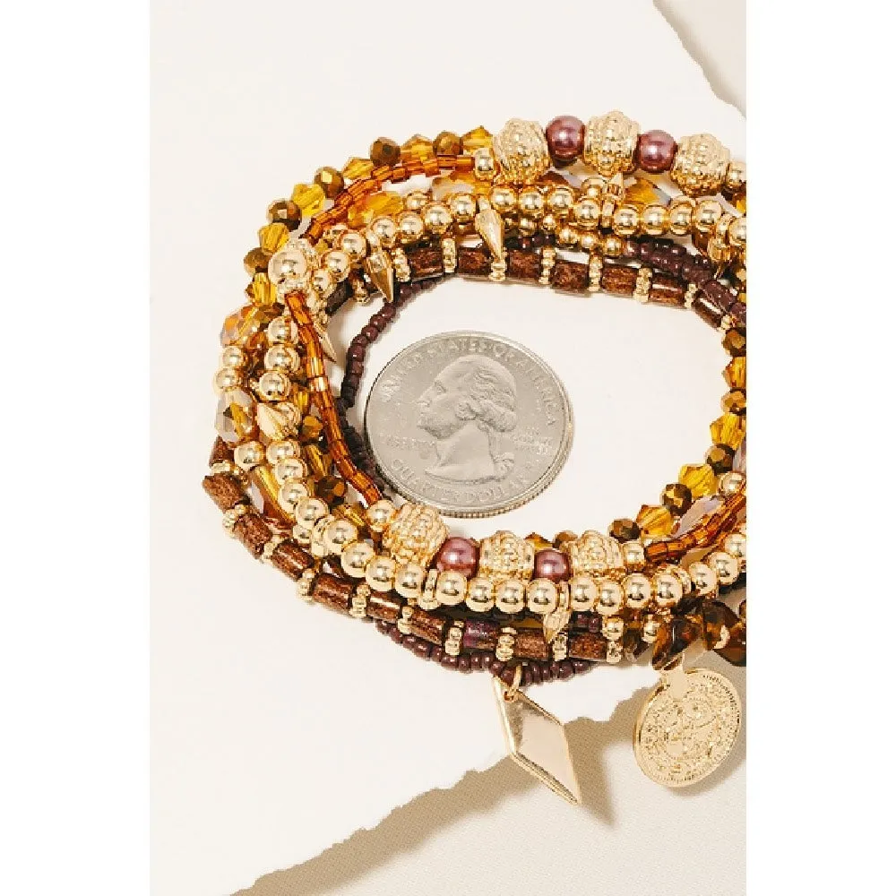 Boho Babe Beaded Stacking Bracelets