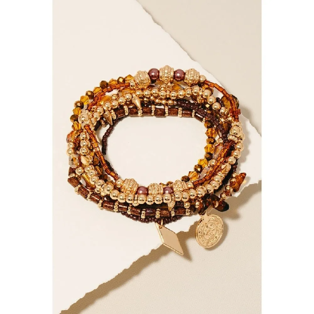 Boho Babe Beaded Stacking Bracelets