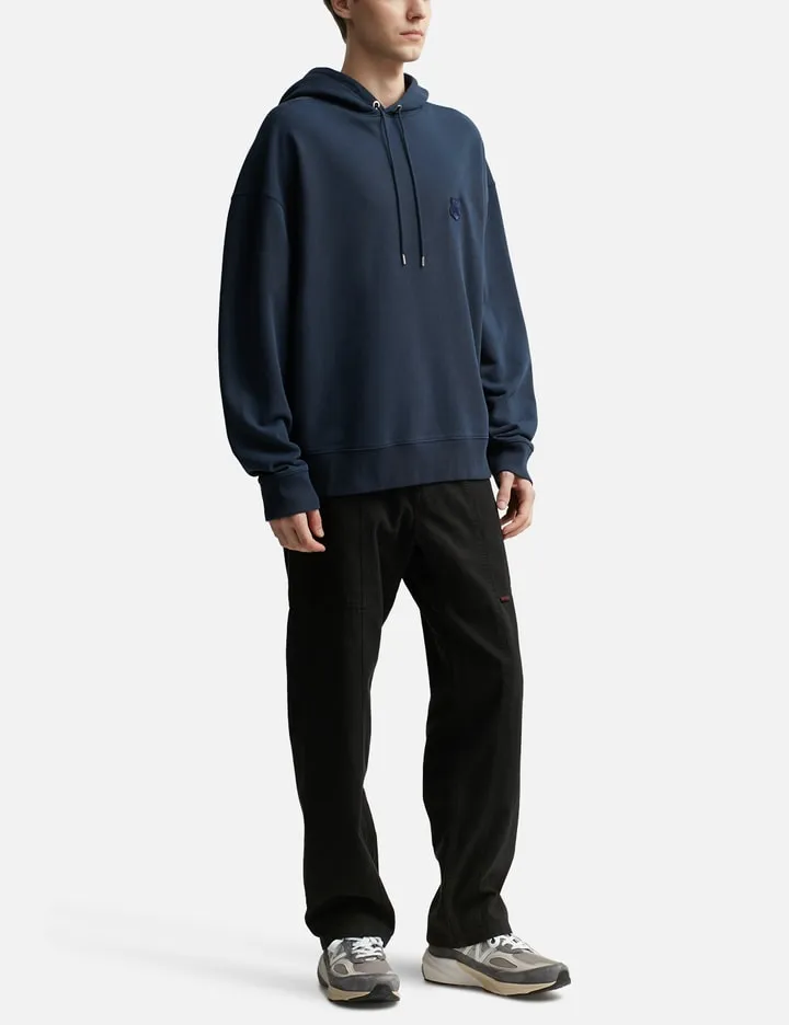 Bold Fox Head Patch Oversize Hoodie