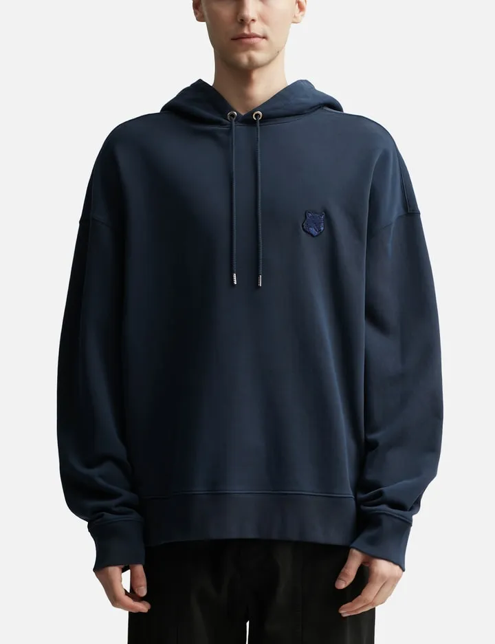 Bold Fox Head Patch Oversize Hoodie