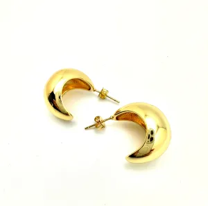 Concave Water Drop Earrings