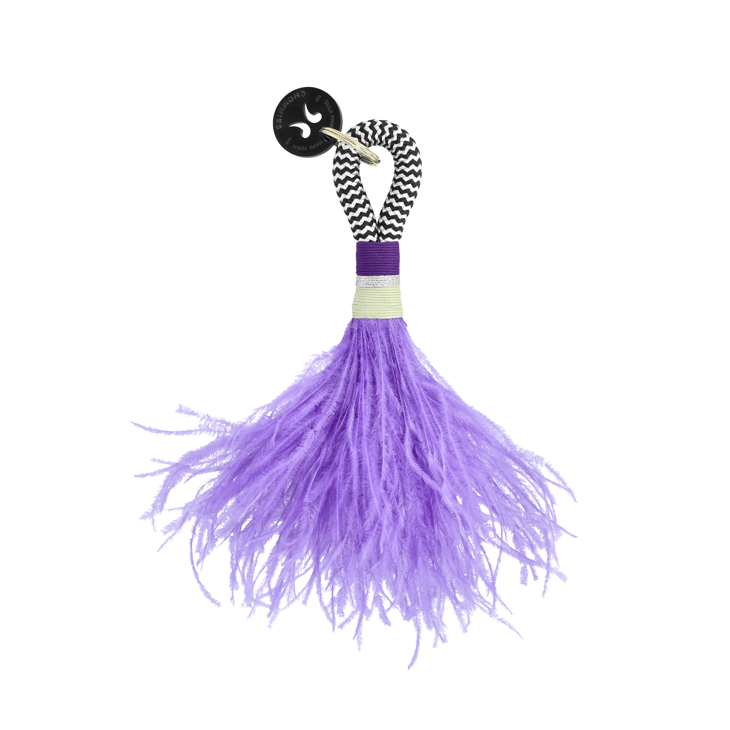 Feather Keyring | Iris