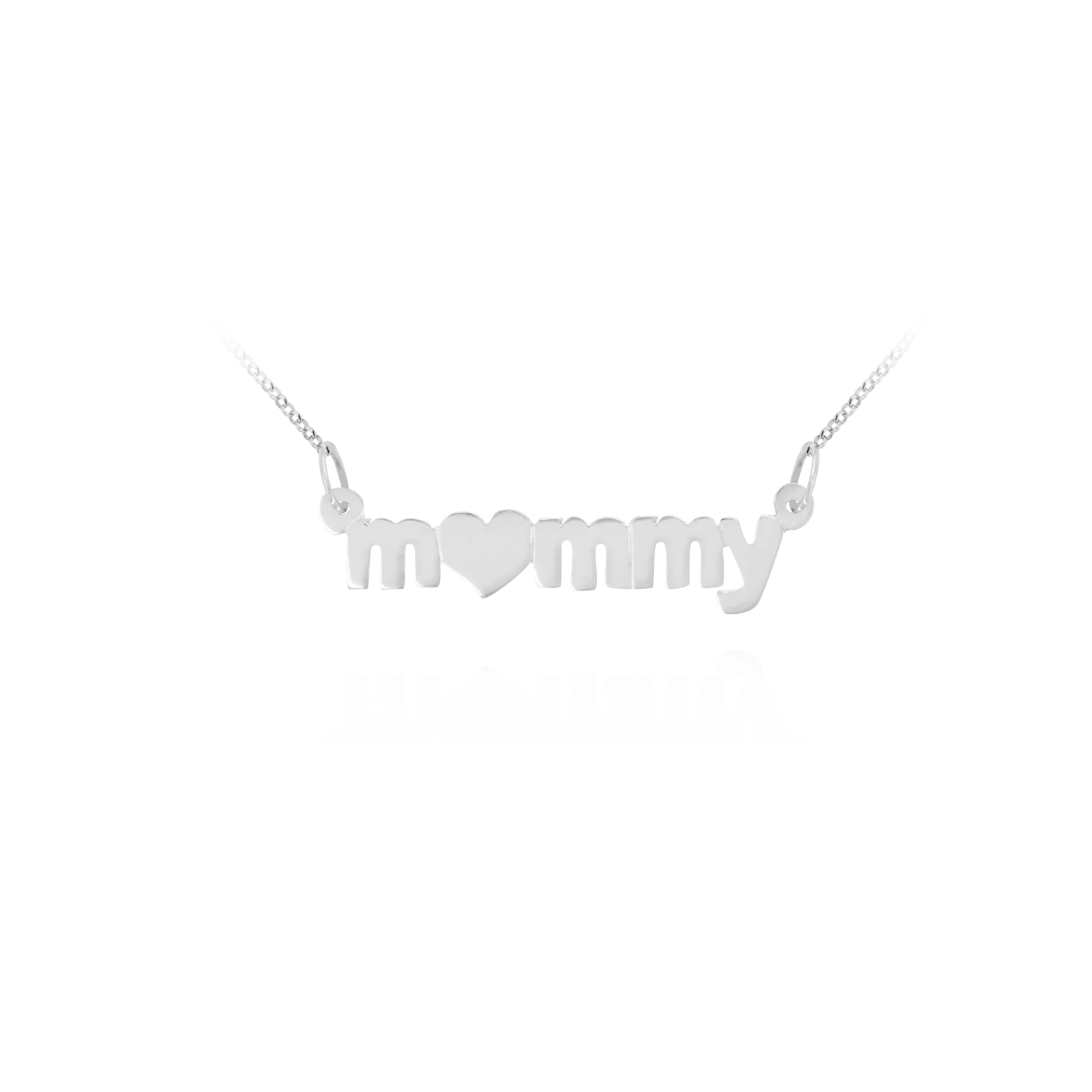 High Polished Mommy Necklace