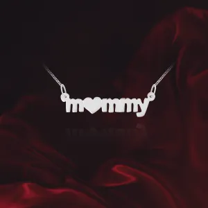 High Polished Mommy Necklace