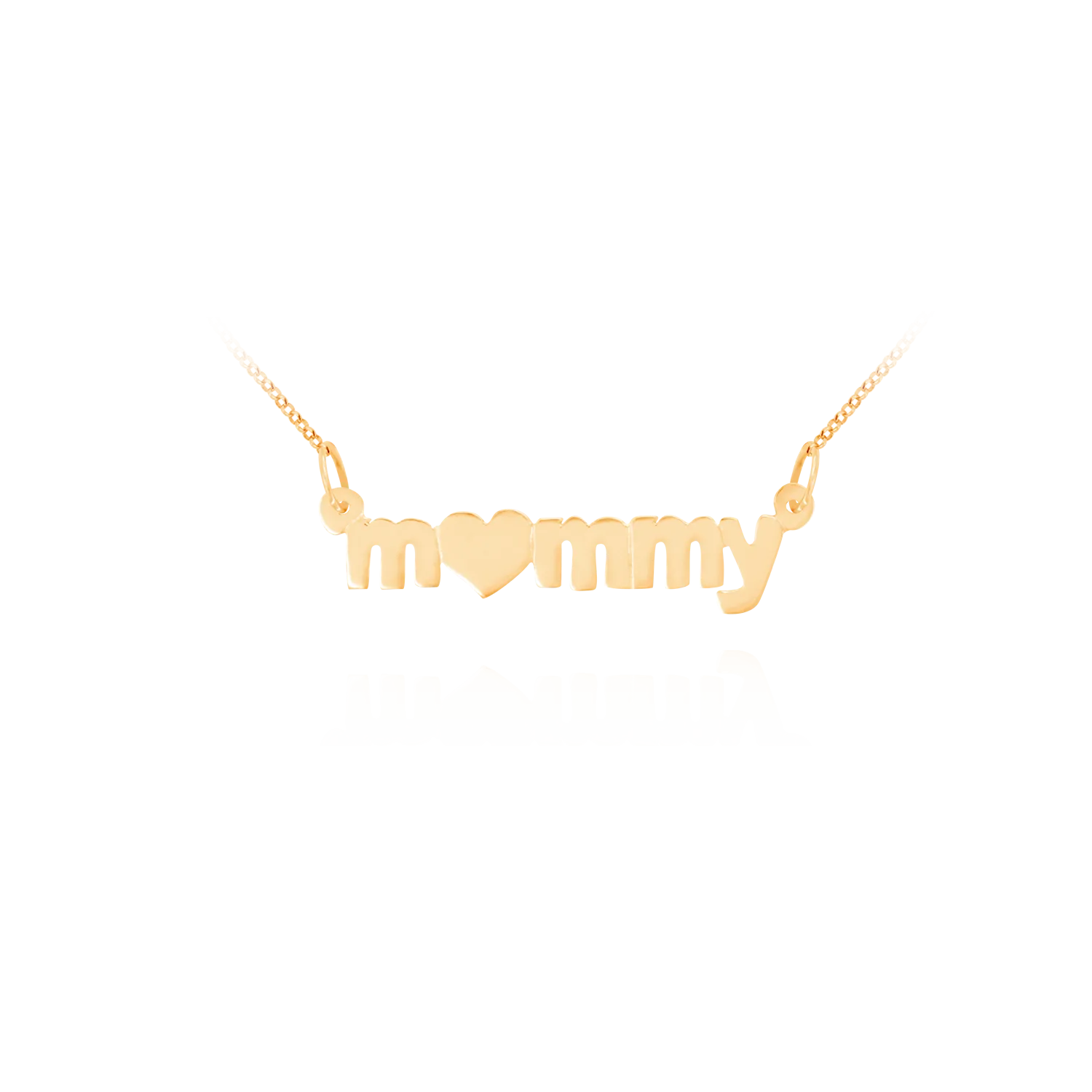 High Polished Mommy Necklace