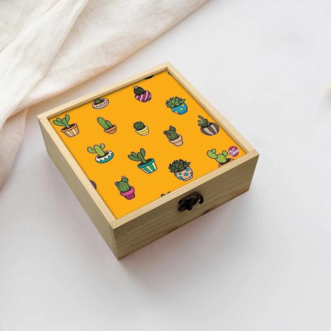 Jewellery Box Makepup Organizer -  Baby Plants