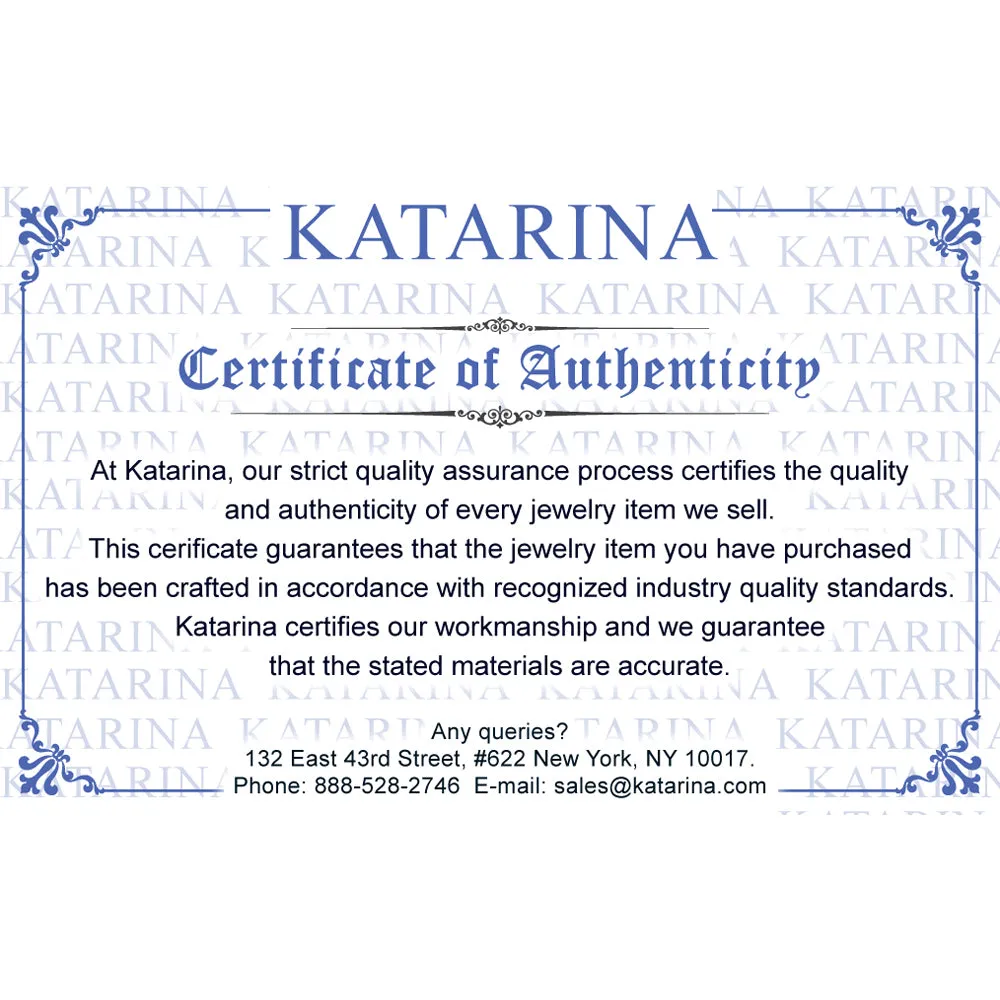 KATARINA Diamond Cross Bracelet (1/20 cttw)