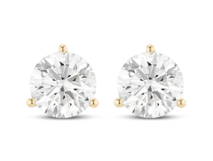 Lab-Grown Diamond 5ct. tw. Round Brilliant Solitaire Studs | White