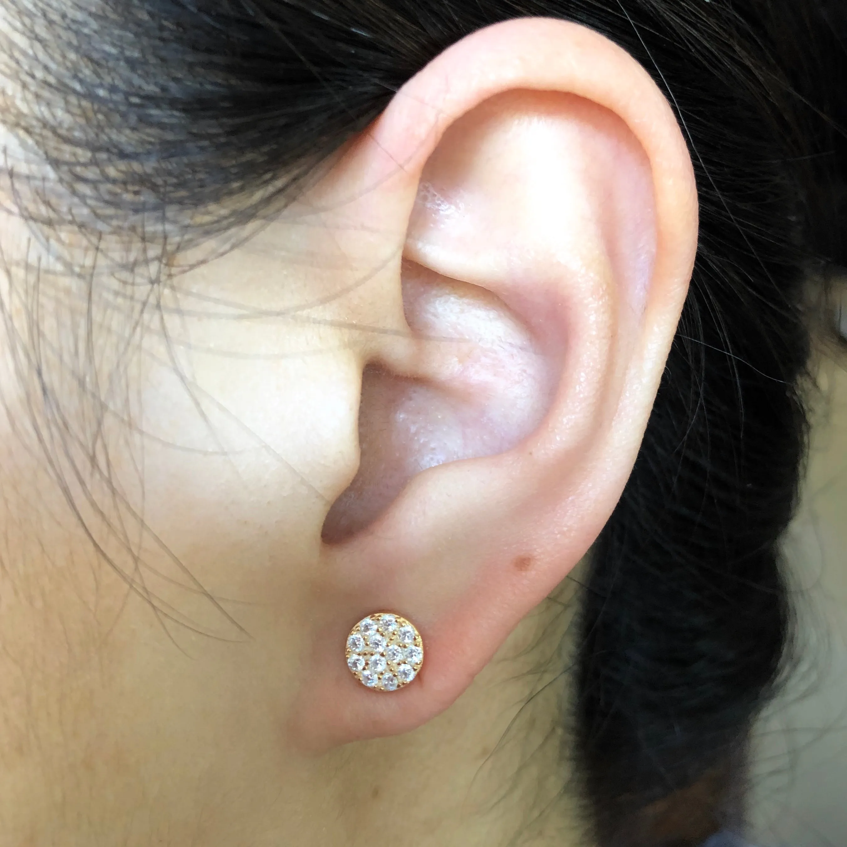LG Pave Disk Studs