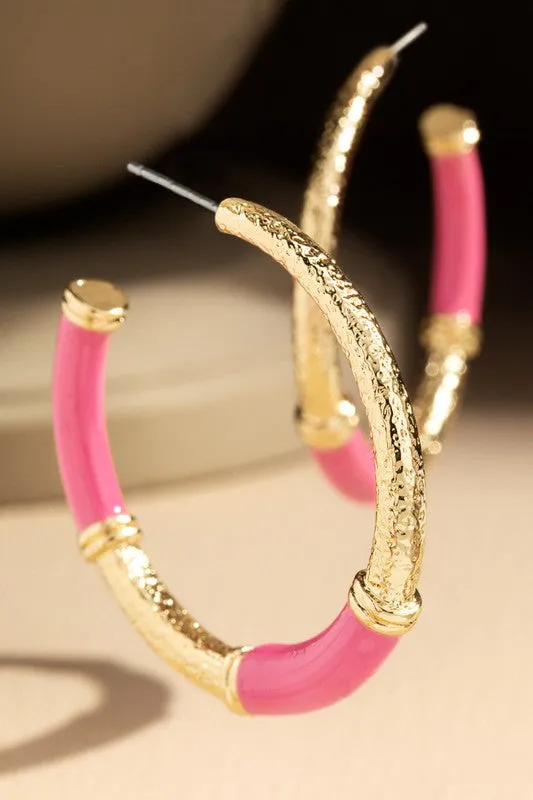 Life of the Party Hoop Earrings