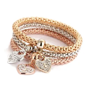 Loving set of 3 Bracelets