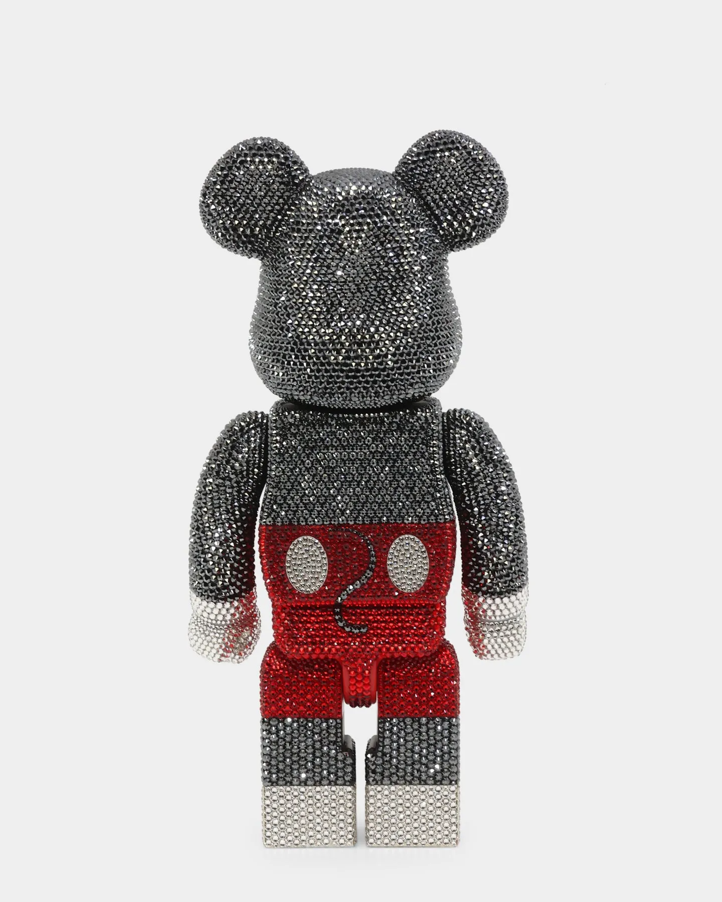 Medicom Toy Be@Rbrick X Mickey Mouse Crystal 400% Figure Multi-coloured