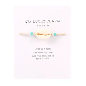 Minimalist Natural Shell Colorful Braided Bracelet