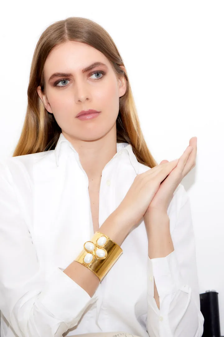 Olympe Cuff Pearls