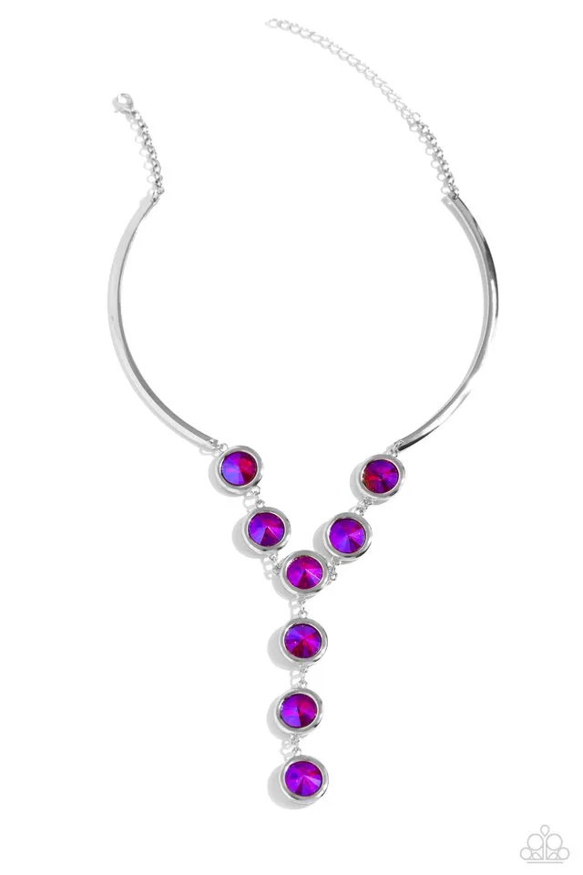Paparazzi Necklace ~ Cheers to Confidence - Pink