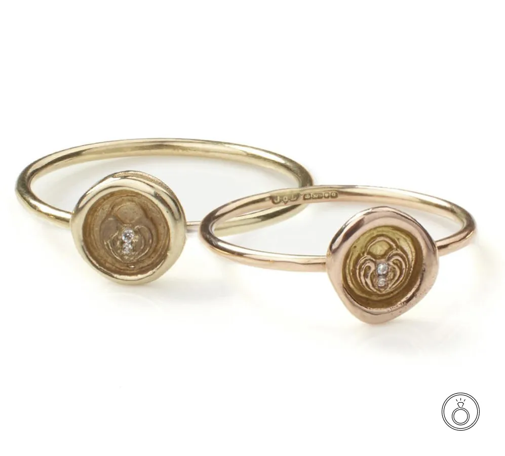 Petites Symbol Stacking Rings