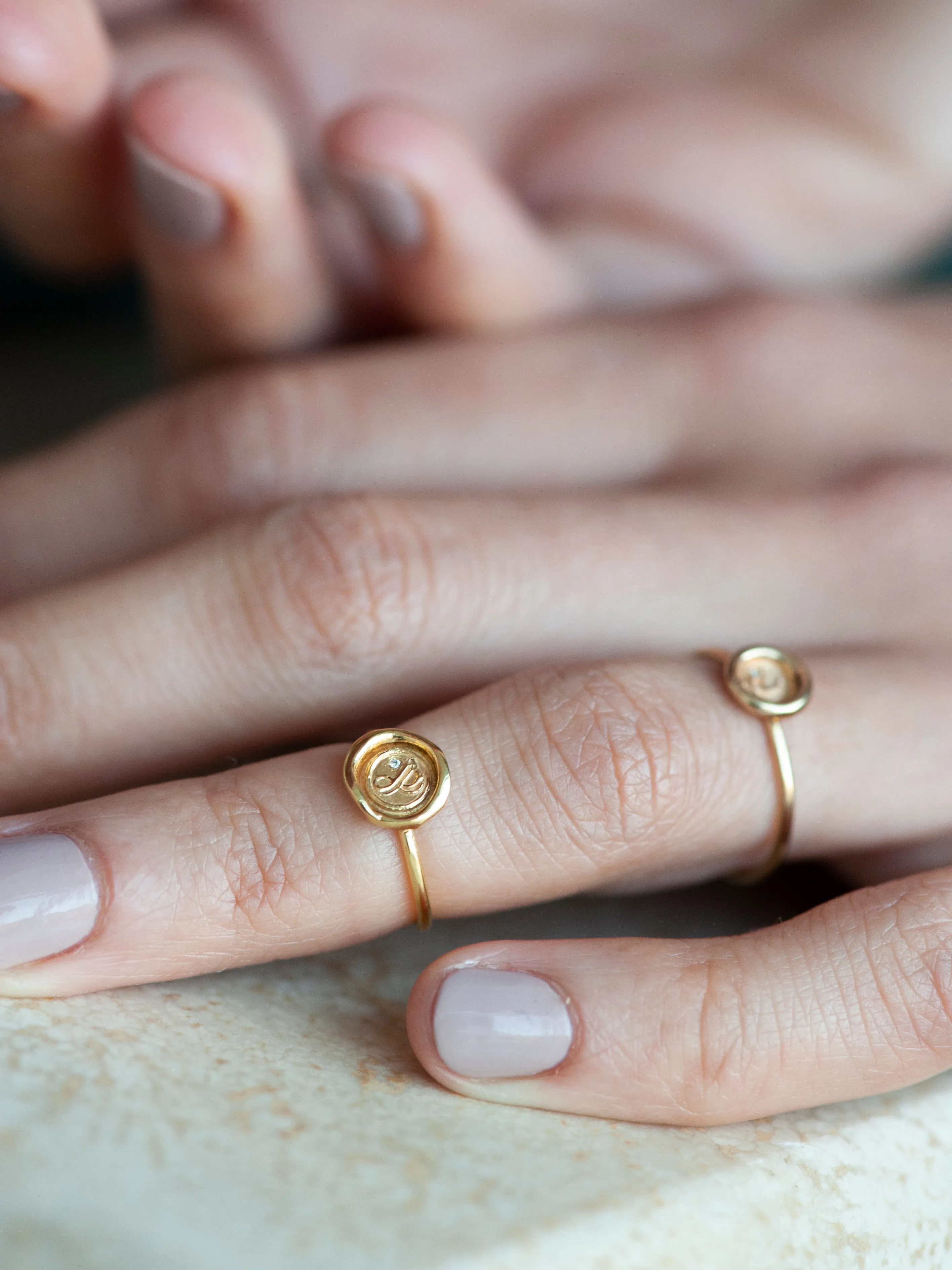 Petites Symbol Stacking Rings