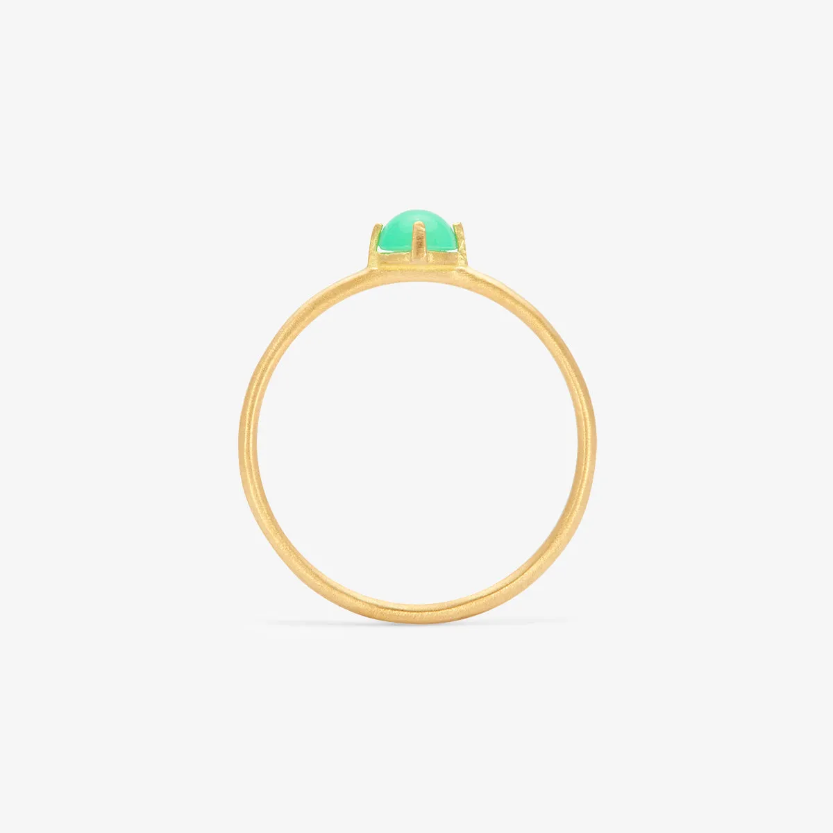 R11601CH | Chrysoprase Wisp Ring