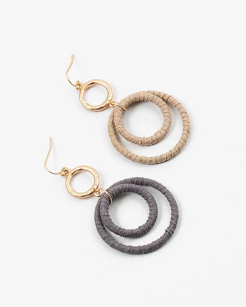 Round Drop Earring