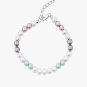 Semi Blue Pearl Bracelet