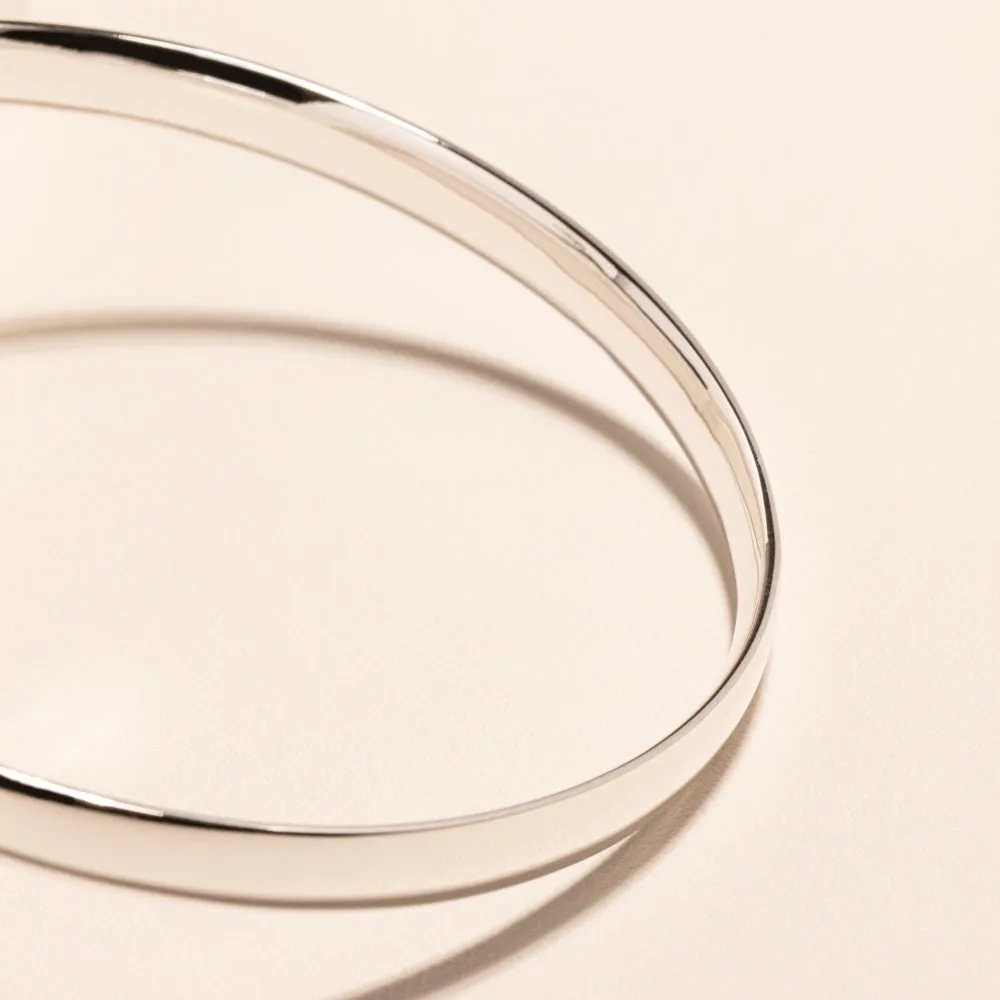 Sterling Silver 5.3mm Bangle