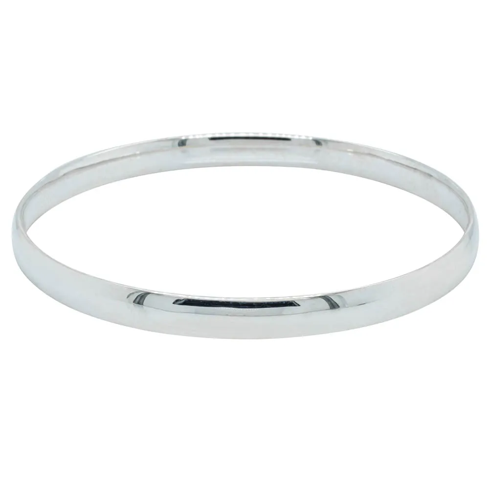 Sterling Silver 5.3mm Bangle