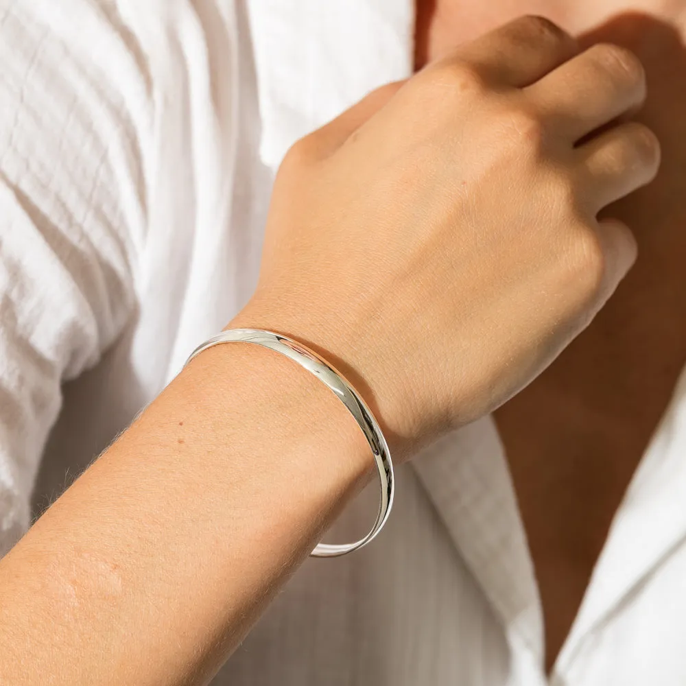 Sterling Silver 5.3mm Bangle