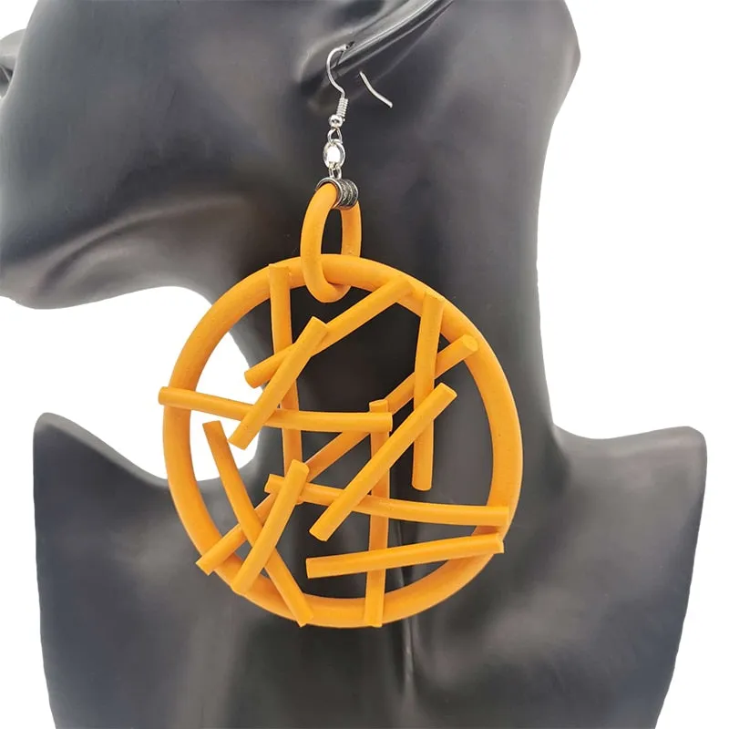 TEEK - Multicolor Big Drop Earrings