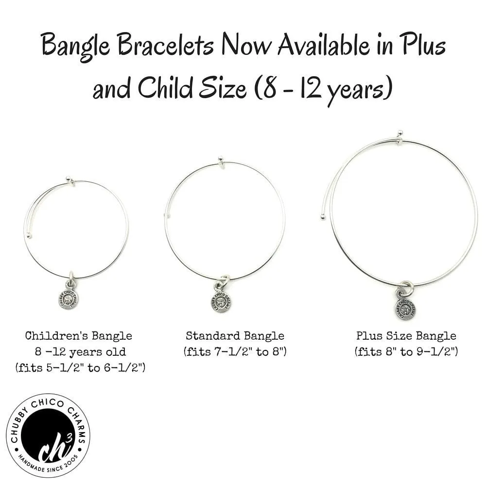 Tippy Toes Bangle Bracelet