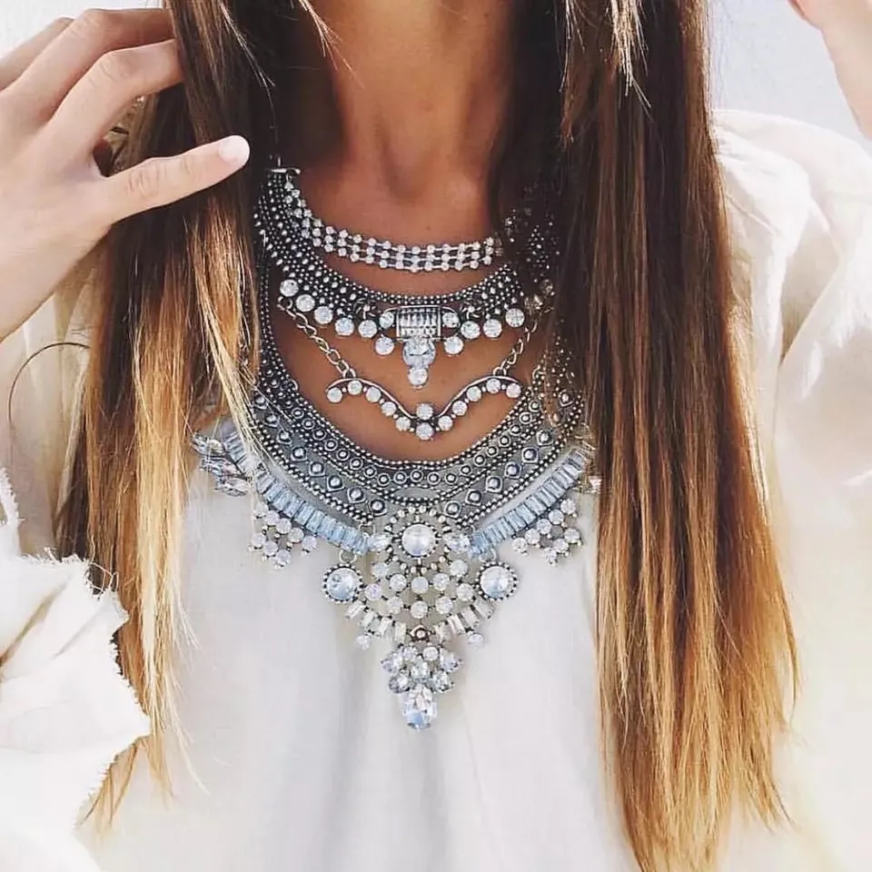 Zia Maxi Statement Necklace - LAST CHANCE!