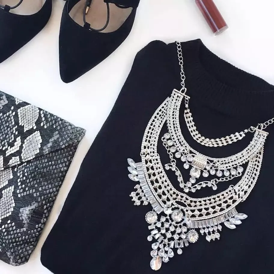 Zia Maxi Statement Necklace - LAST CHANCE!
