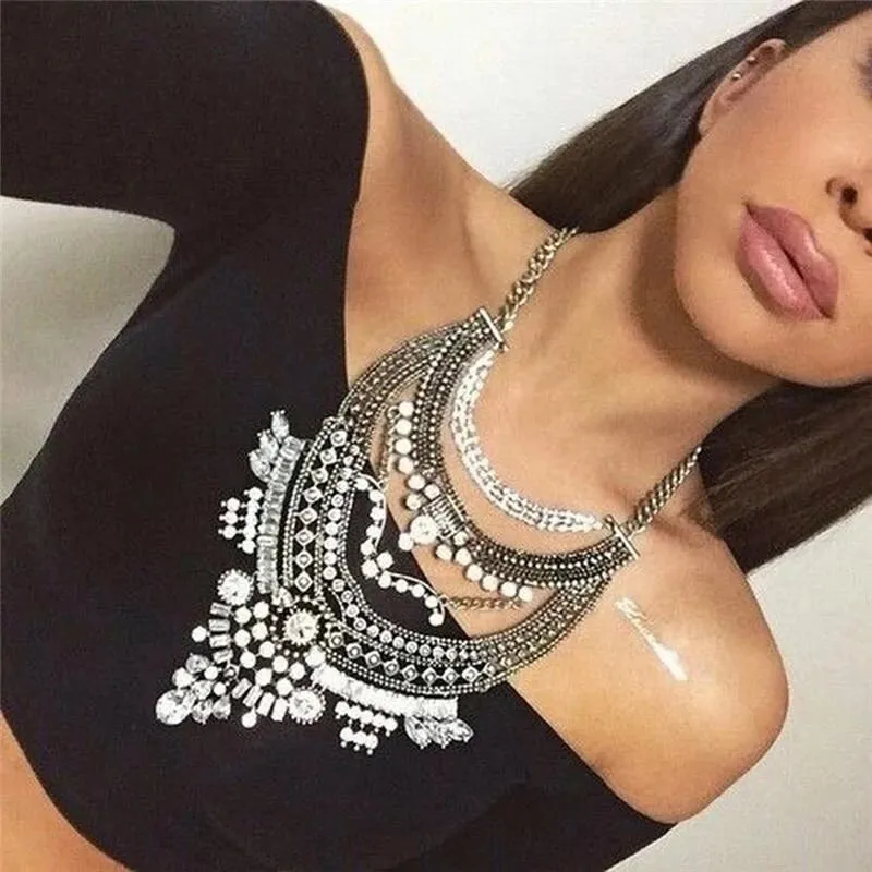 Zia Maxi Statement Necklace - LAST CHANCE!