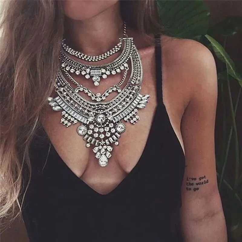 Zia Maxi Statement Necklace - LAST CHANCE!